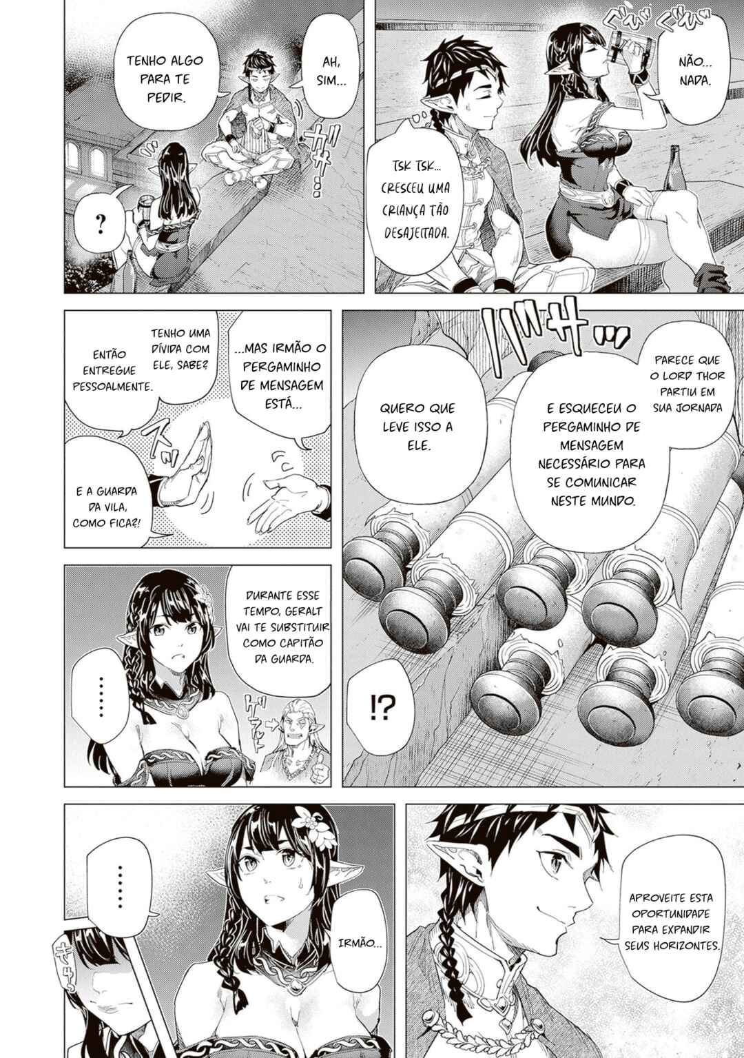 Keikenchi Chochiku de Nonbiri Shoushin Ryokou ~Yuusha to Koibito ni Tsuihou Sareta Senshi no Mujikaku Zamaa~ Chapter 38.5 - Page 3