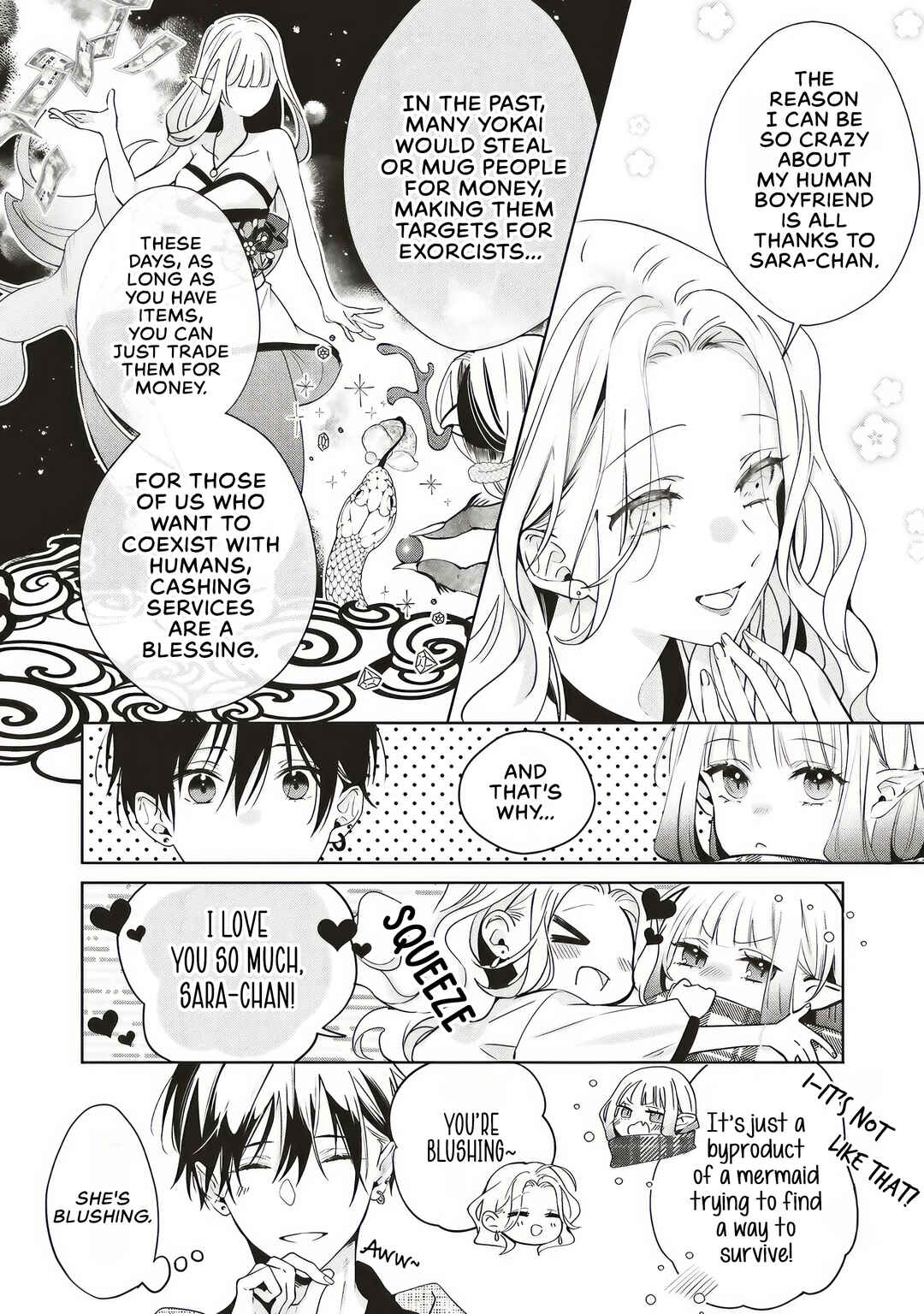 Akinai Ningyo to Soku no Hatsukoi Chapter 3.2 - Page 5