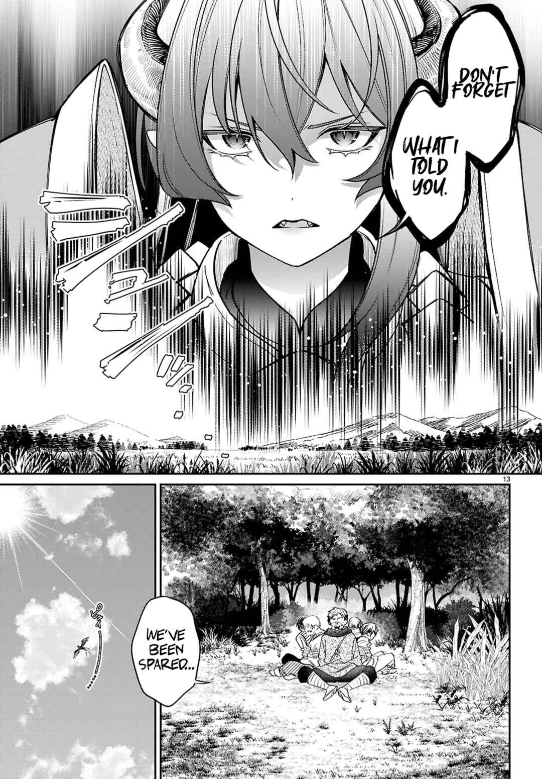 Shounin Skill de Maoujou no Kouryaku o Mezasu: Isekai Ten'i Shita node Saikyou Item to Talk-jutsu de Ikinuku koto ni shita Chapter 6 - Page 13