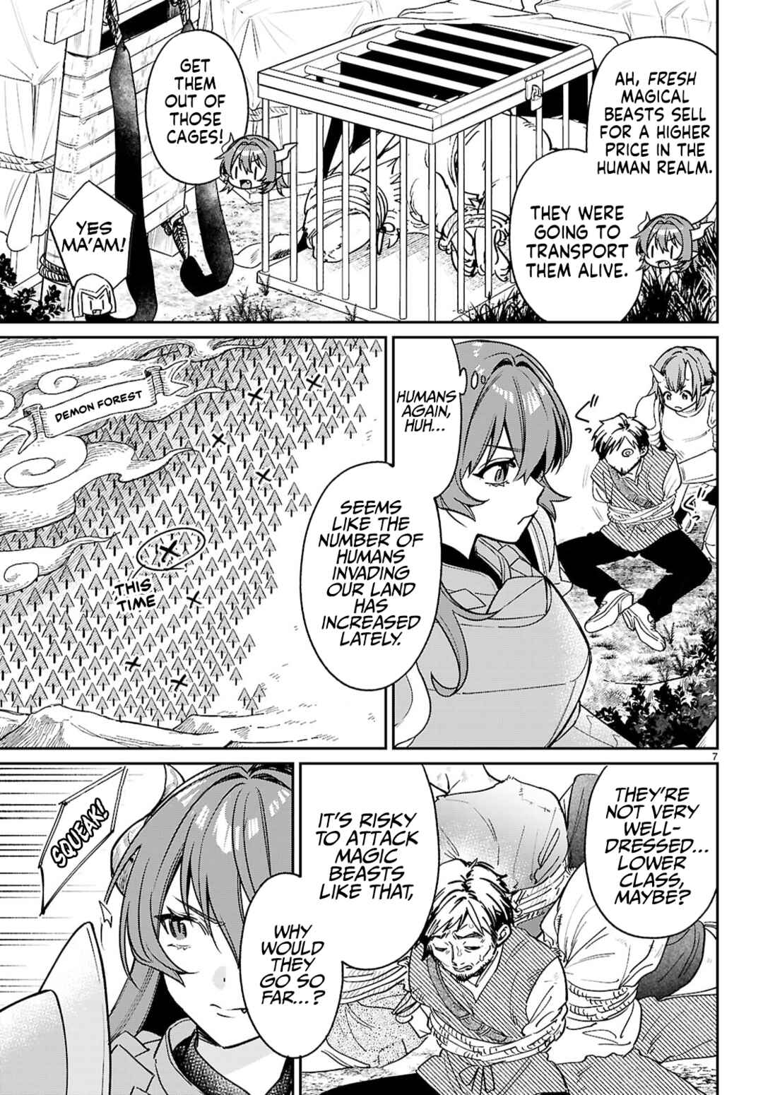 Shounin Skill de Maoujou no Kouryaku o Mezasu: Isekai Ten'i Shita node Saikyou Item to Talk-jutsu de Ikinuku koto ni shita Chapter 6 - Page 7