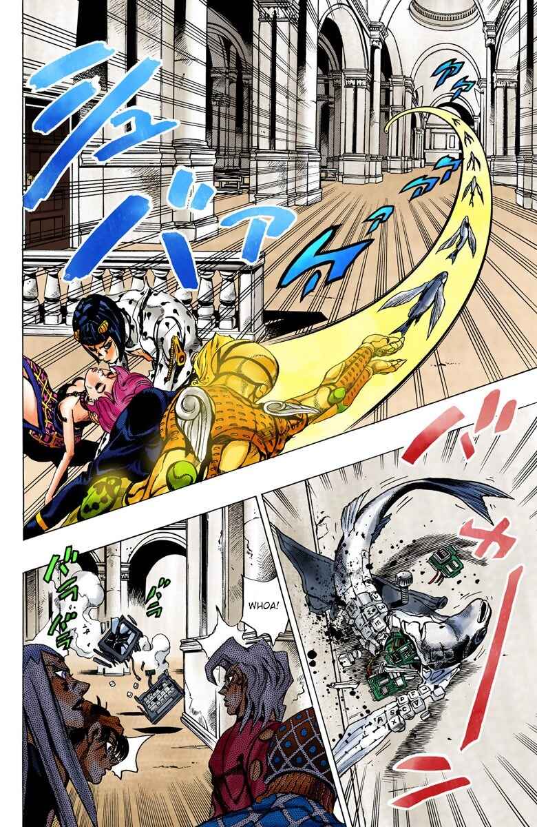 JoJo no Kimyou na Bouken: Part 5 - Ougon no Kaze Color-ban Chapter 83 - Page 11