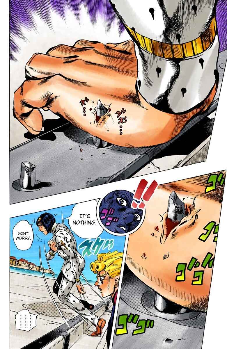 JoJo no Kimyou na Bouken: Part 5 - Ougon no Kaze Color-ban Chapter 83 - Page 19