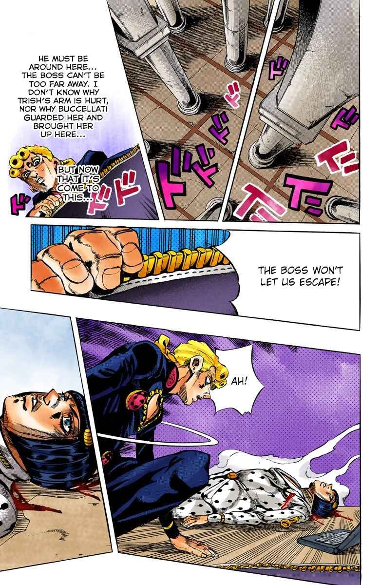 JoJo no Kimyou na Bouken: Part 5 - Ougon no Kaze Color-ban Chapter 83 - Page 4