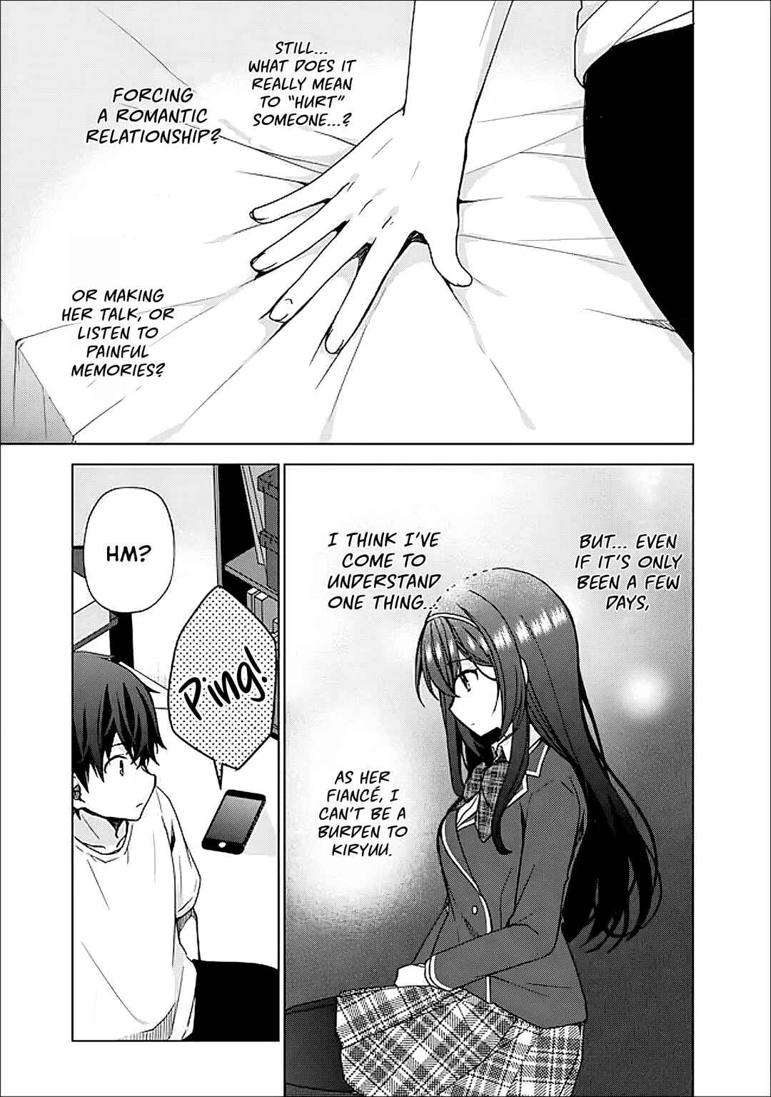 Iinazuke ga Dekita to Omottara, Sono Iinazuke ga Gakkou de Yuumei na "Akuyaku Reijou" Dattan dakedo, Dou Sureba Ii? Chapter 9.2 - Page 9