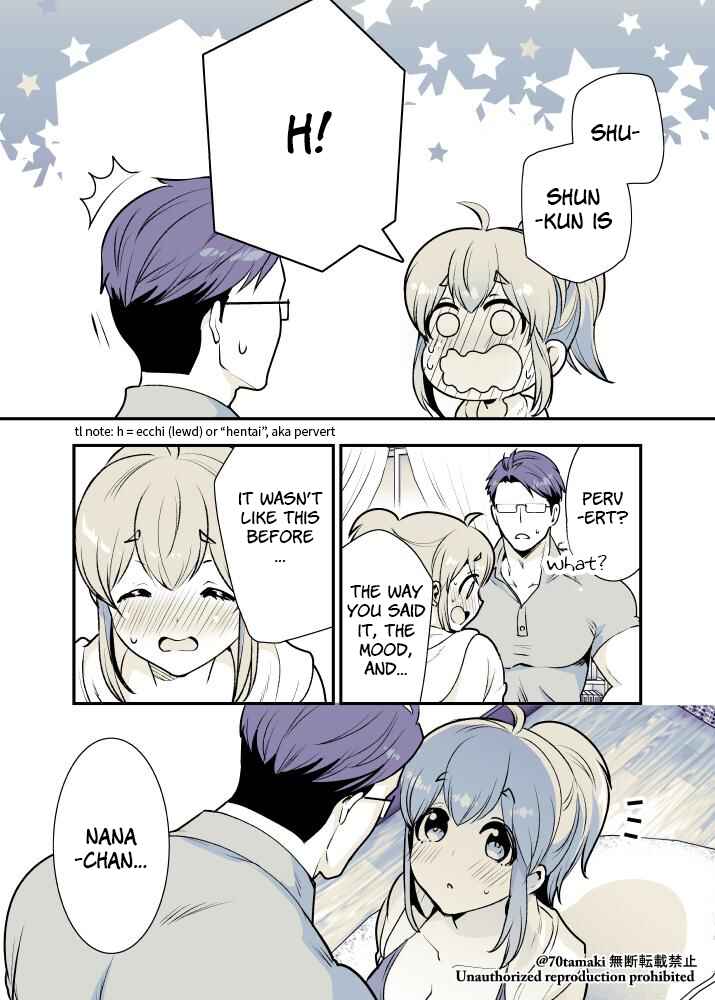 Osananajimi ga Hisabisa ni Saikai Shitara Otagai Kyonyuu ni Natteta Chapter 5 - Page 4