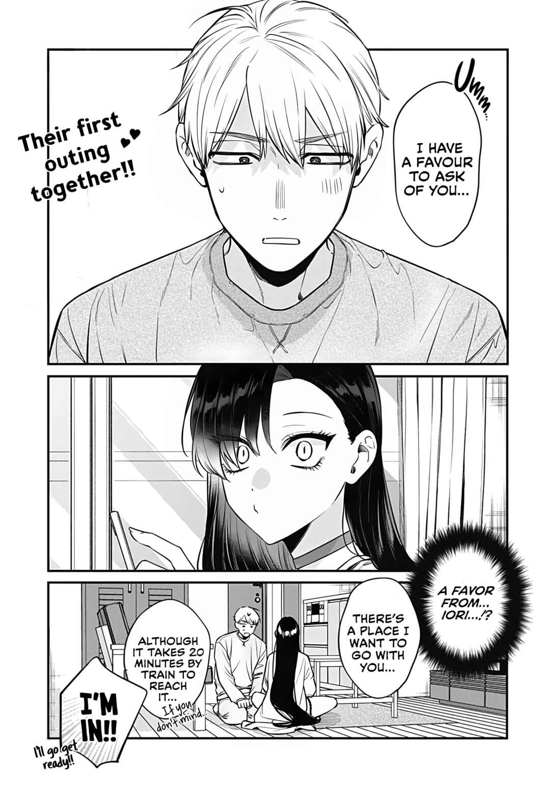 Mii-chan wa Kawaretai Chapter 7 - Page 1