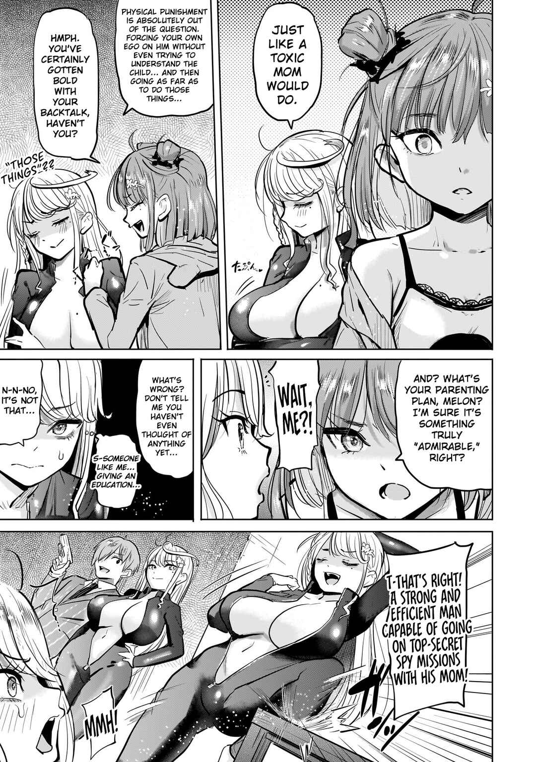 Yonin no Mama no Sei de Ore no Rabukome ga Mama Naranai Chapter 4 - Page 10