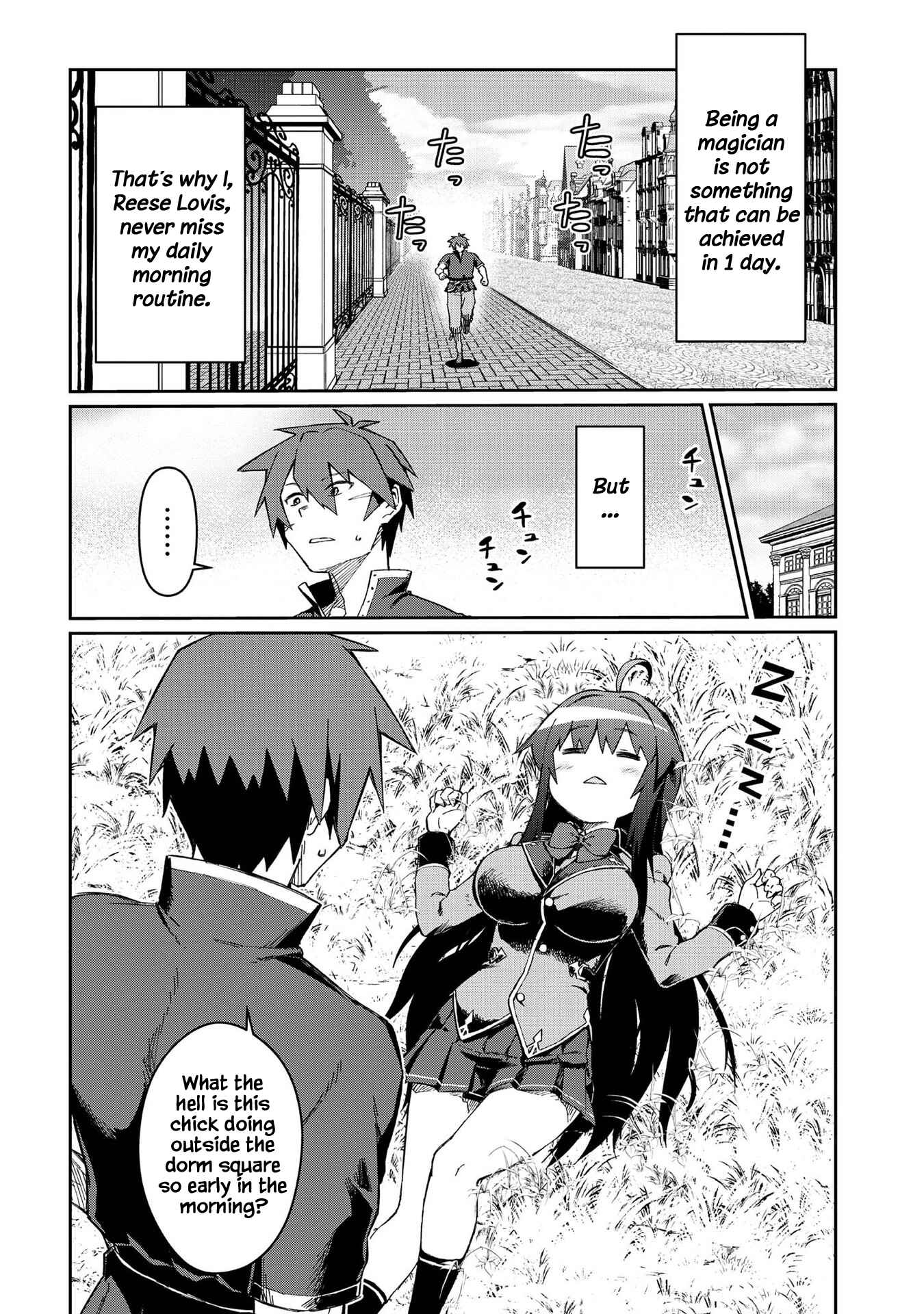 Daikenja no Manadeshi ~Bougyo Mahou no Susume~ Chapter 8 - Page 3