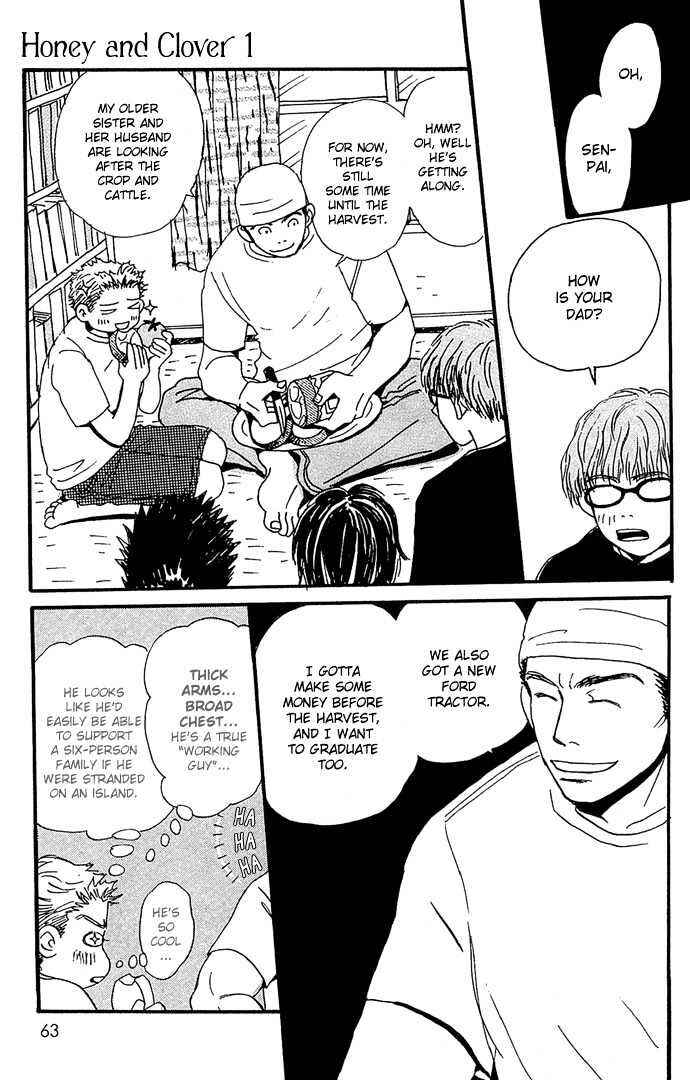 Hachimitsu to Clover Chapter 4 - Page 9