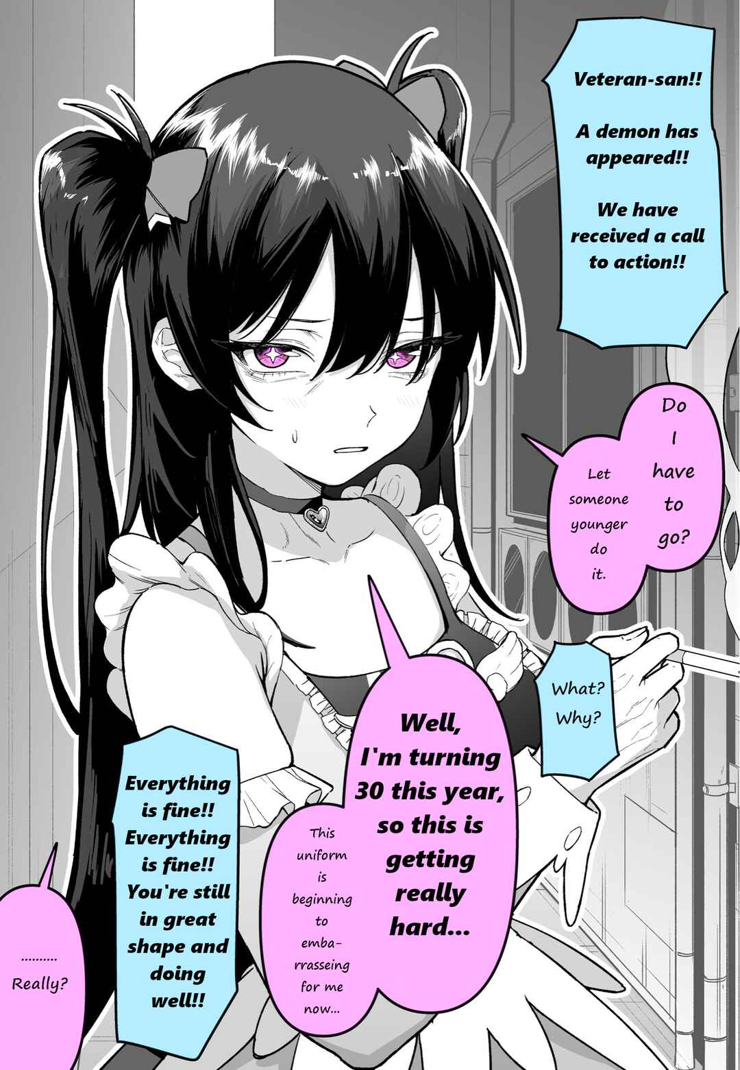 Veteran Mahou Shoujo no Nayami… Chapter ? - Page 1