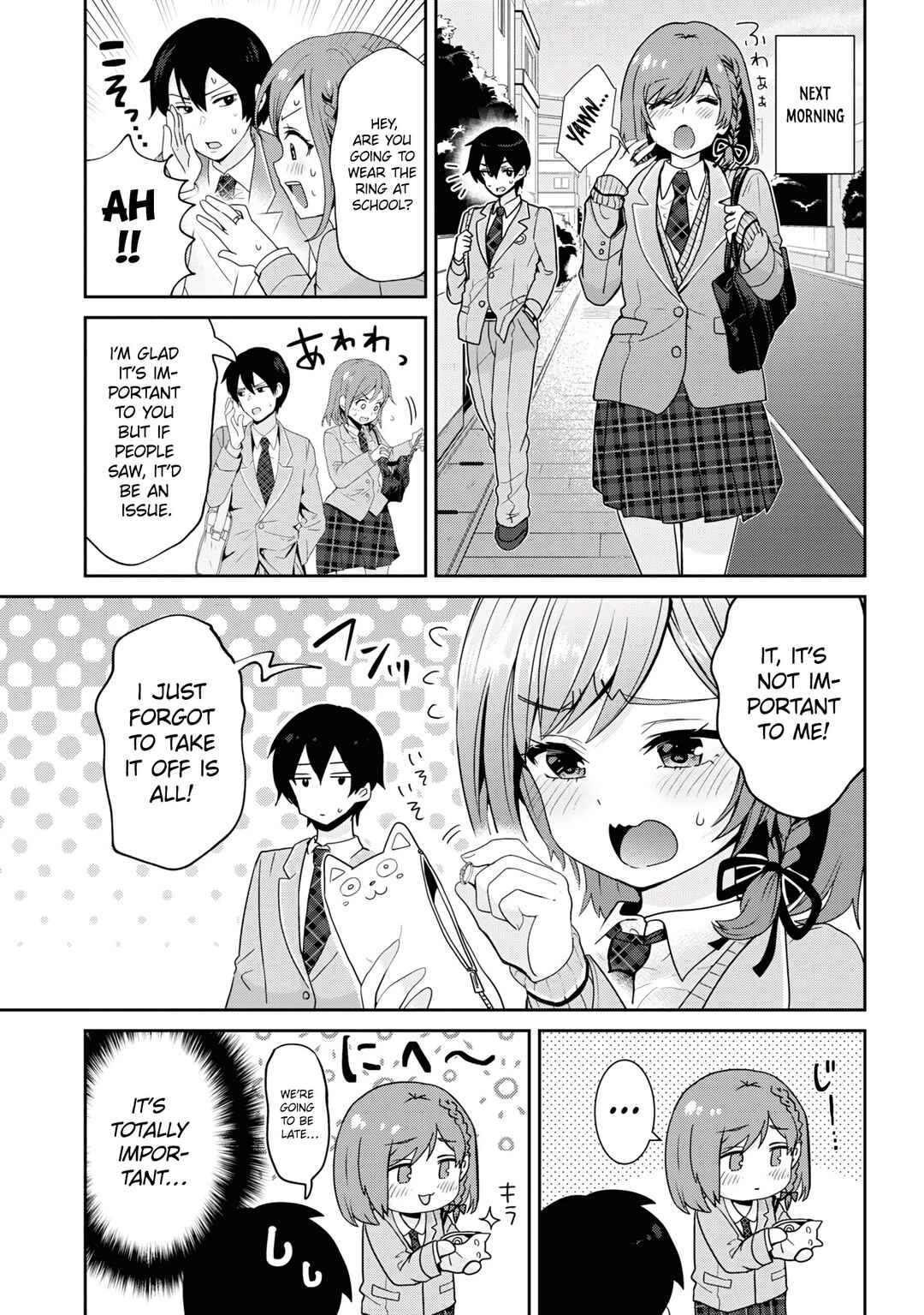 Class no Daikirai na Joshi to Kekkon Suru Koto ni Natta. Chapter 23.1 - Page 11