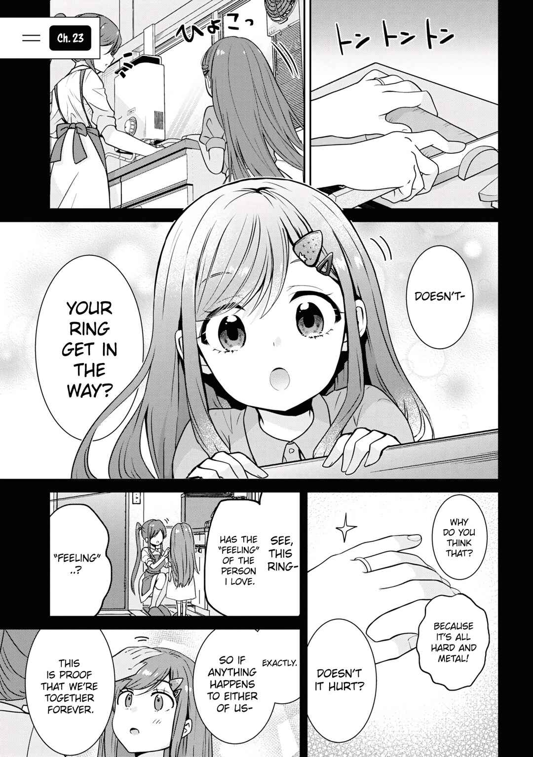 Class no Daikirai na Joshi to Kekkon Suru Koto ni Natta. Chapter 23.1 - Page 3