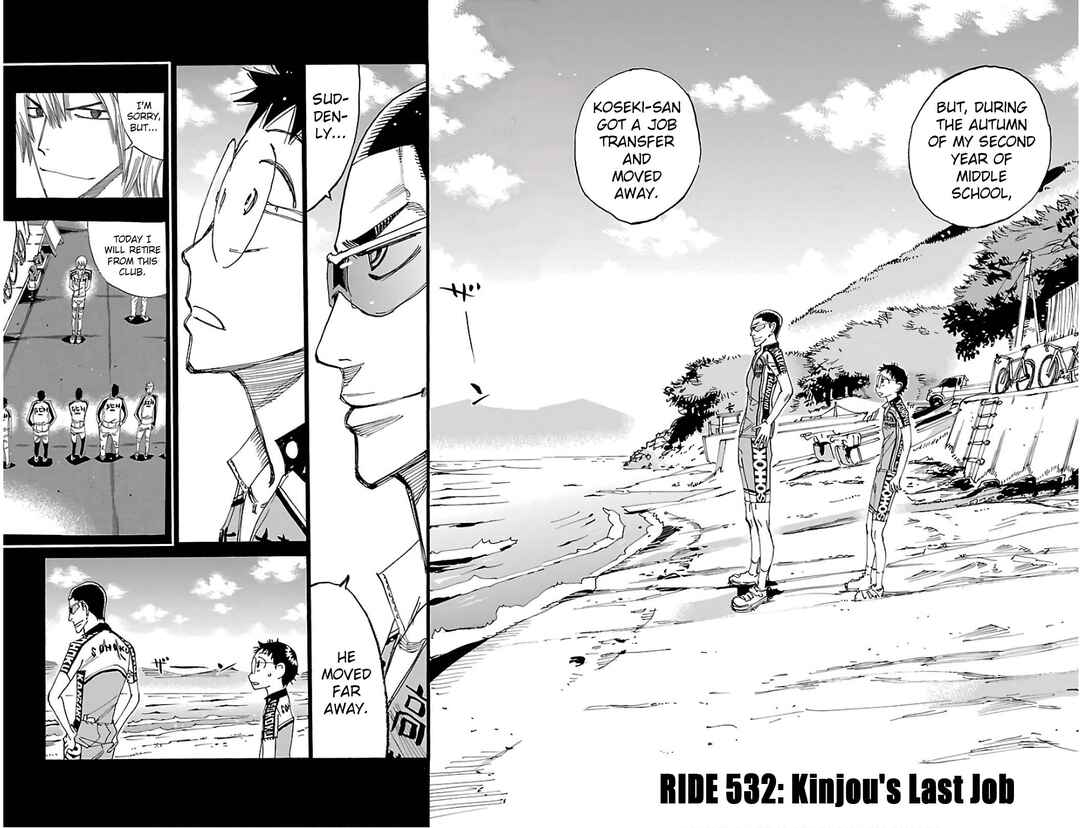 Yowamushi Pedal Chapter 532 - Page 4