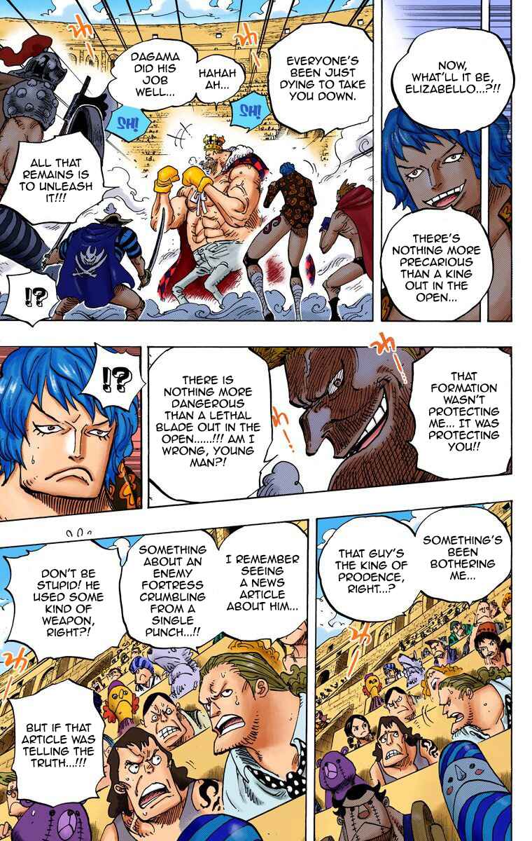 One Piece (Official Colored) Chapter 709 - Page 10