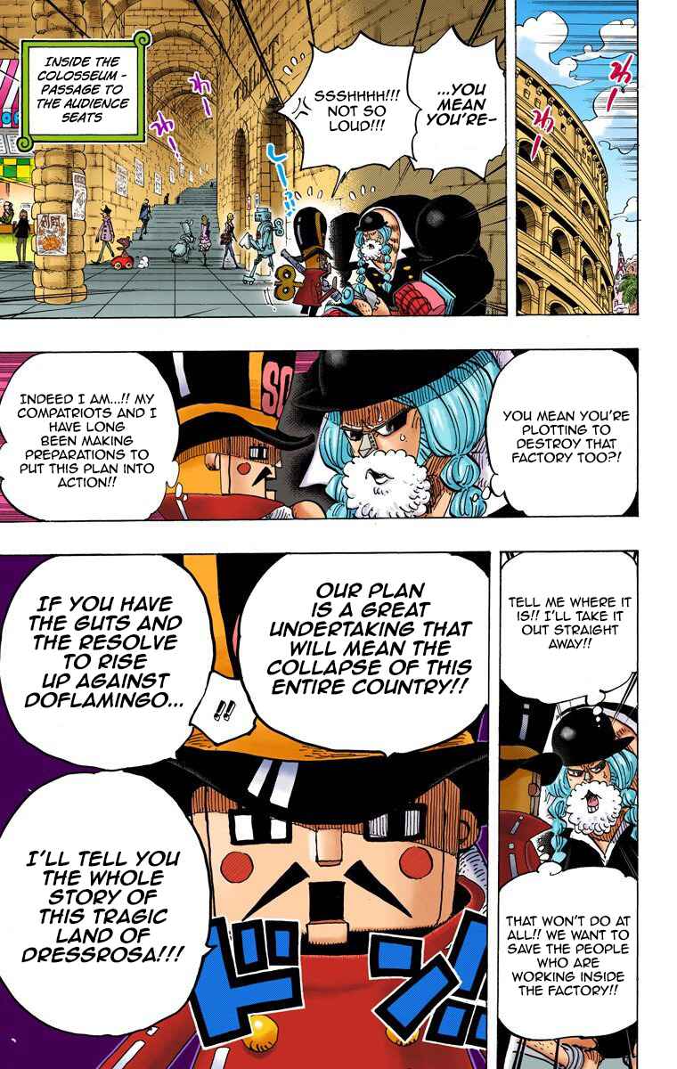One Piece (Official Colored) Chapter 709 - Page 19