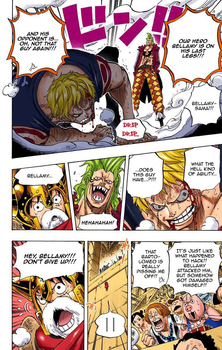 One Piece (Official Colored) Chapter 709 - Page 9