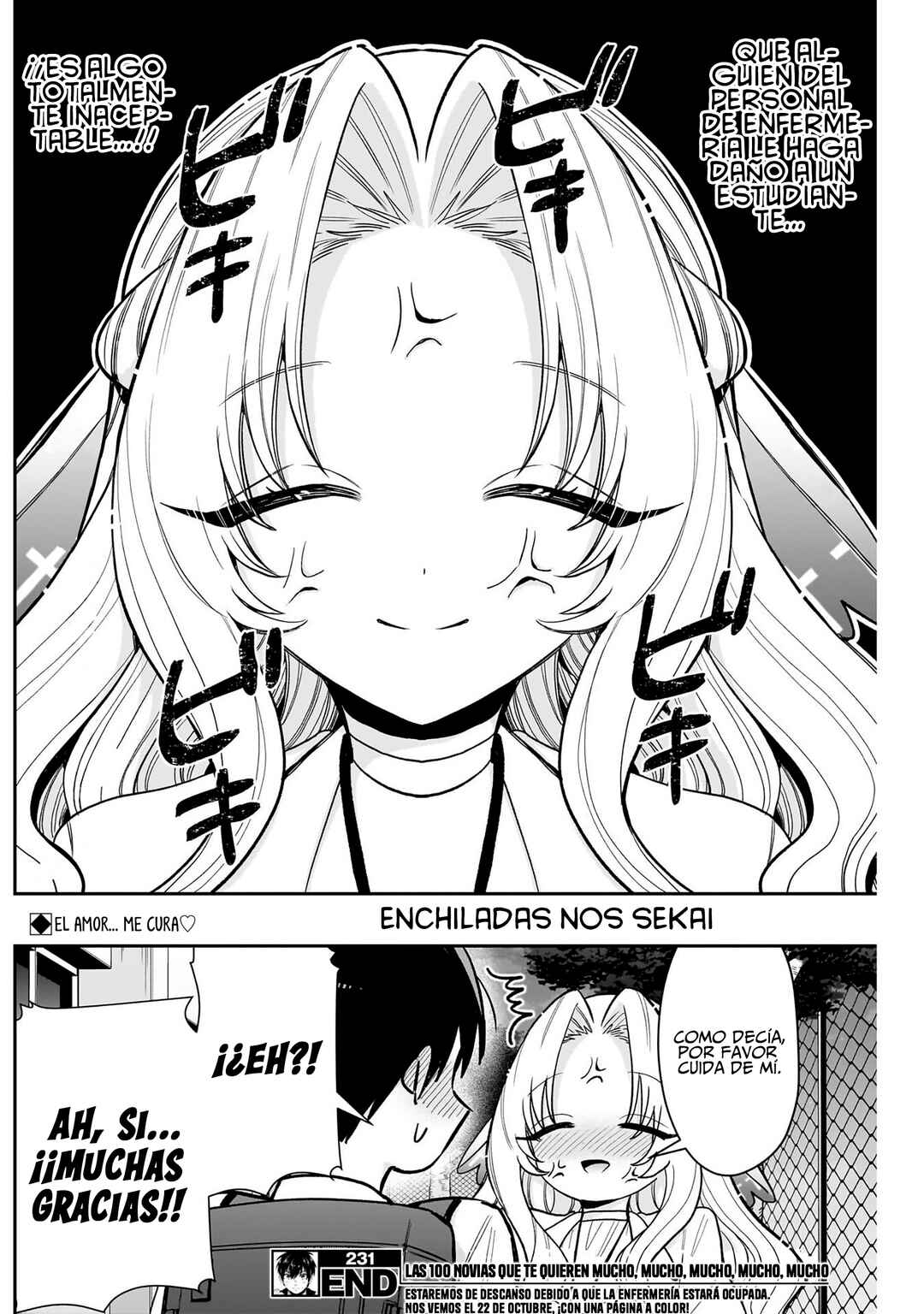 Kimi no Koto ga Dai Dai Dai Dai Daisuki na 100-nin no Kanojo Chapter 231 - Page 22