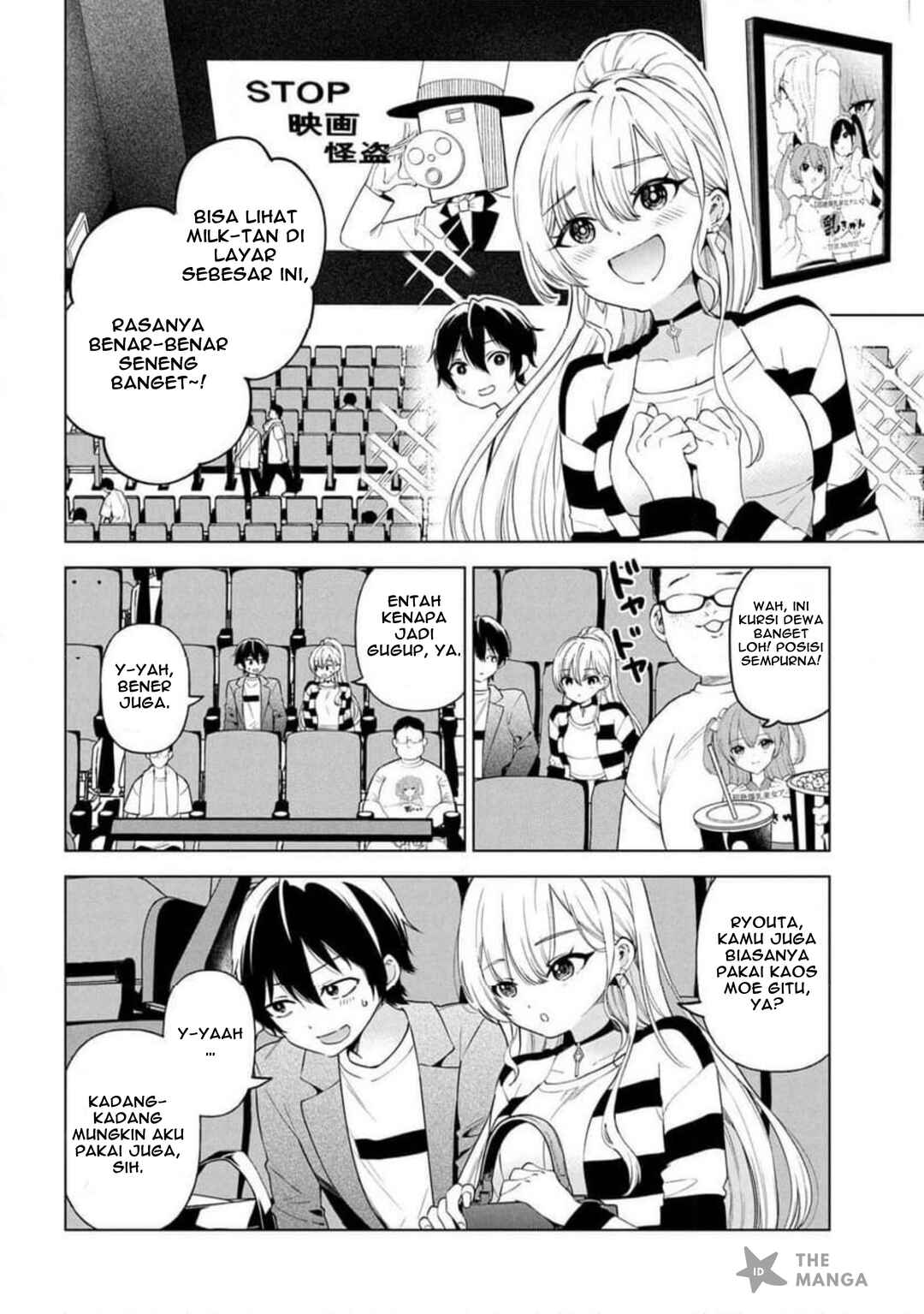 Inkya no Ore ga Sekigae de S-kyuu Bishoujo ni Kakomaretara Himitsu no Kankei ga Hajimatta. Chapter 6 - Page 8