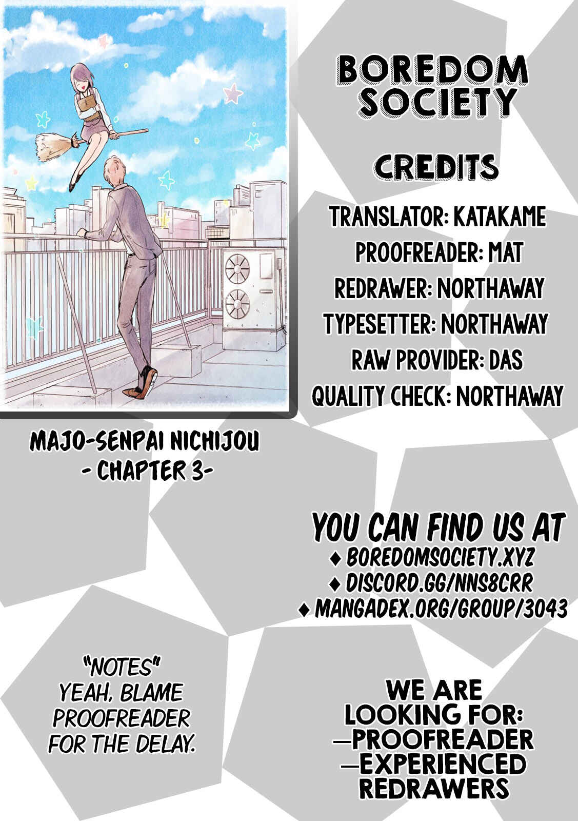 Majo-senpai Nippou Chapter 3 - Page 7