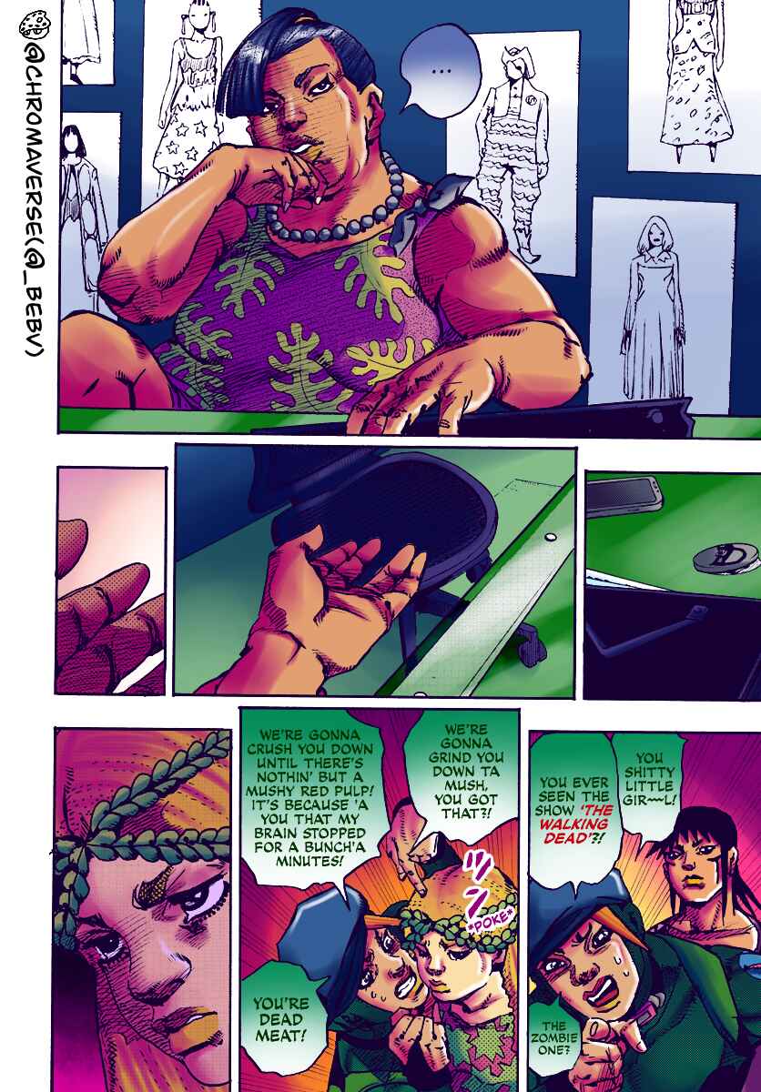 JoJo's Bizarre Adventure Part 9 - The JOJOLands (Fan-Colored) Chapter 21 - Page 11
