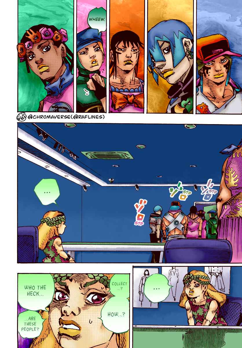 JoJo's Bizarre Adventure Part 9 - The JOJOLands (Fan-Colored) Chapter 21 - Page 20