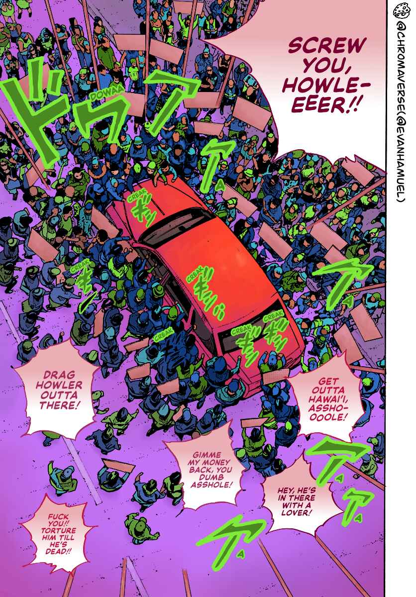 JoJo's Bizarre Adventure Part 9 - The JOJOLands (Fan-Colored) Chapter 21 - Page 23