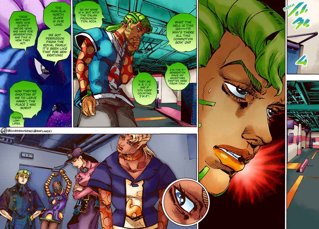 JoJo's Bizarre Adventure Part 9 - The JOJOLands (Fan-Colored) Chapter 21 - Page 27