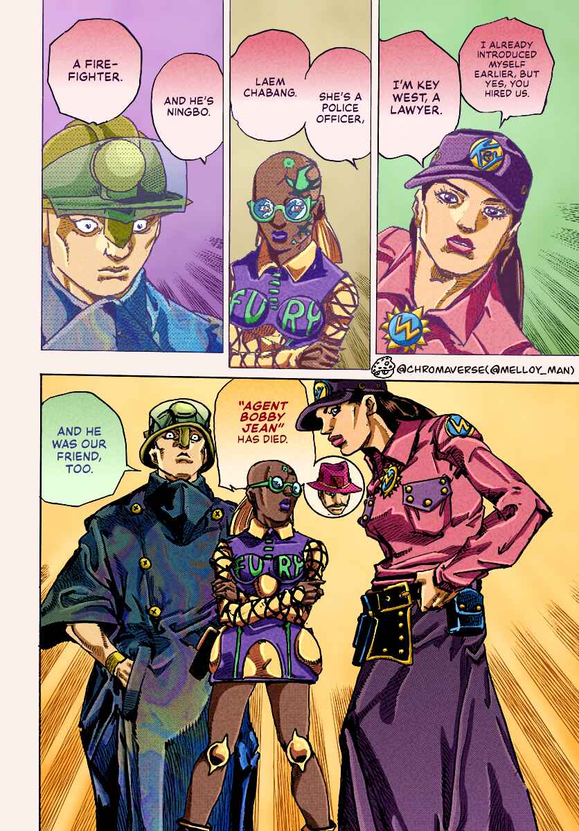 JoJo's Bizarre Adventure Part 9 - The JOJOLands (Fan-Colored) Chapter 21 - Page 29