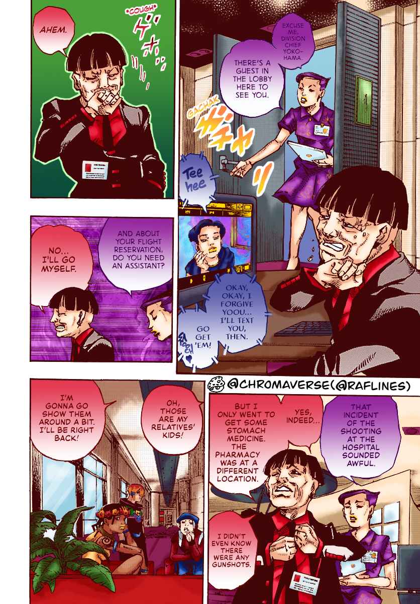 JoJo's Bizarre Adventure Part 9 - The JOJOLands (Fan-Colored) Chapter 21 - Page 6
