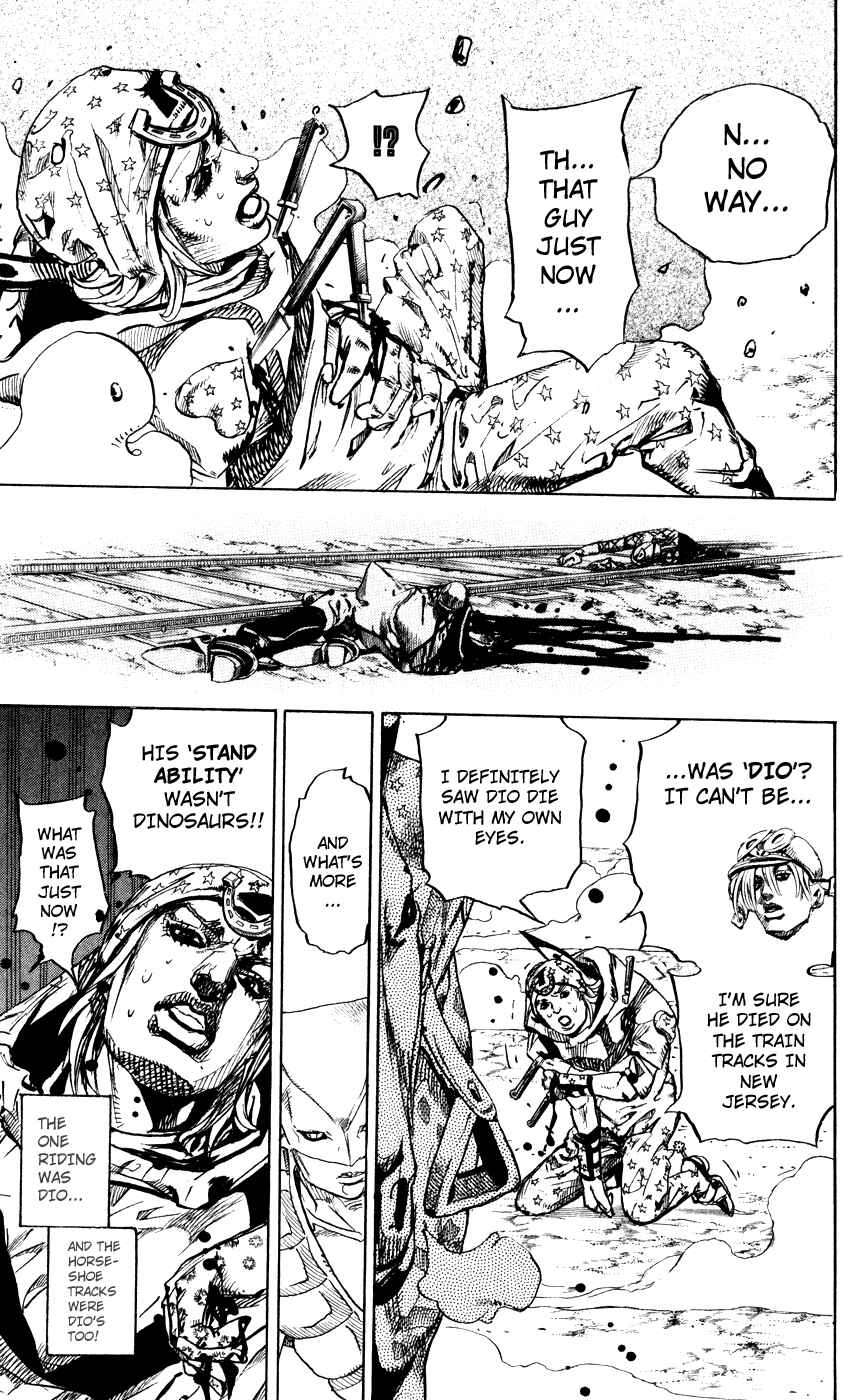 JoJo no Kimyou na Bouken: Part 7 - Steel Ball Run Chapter 91 - Page 17