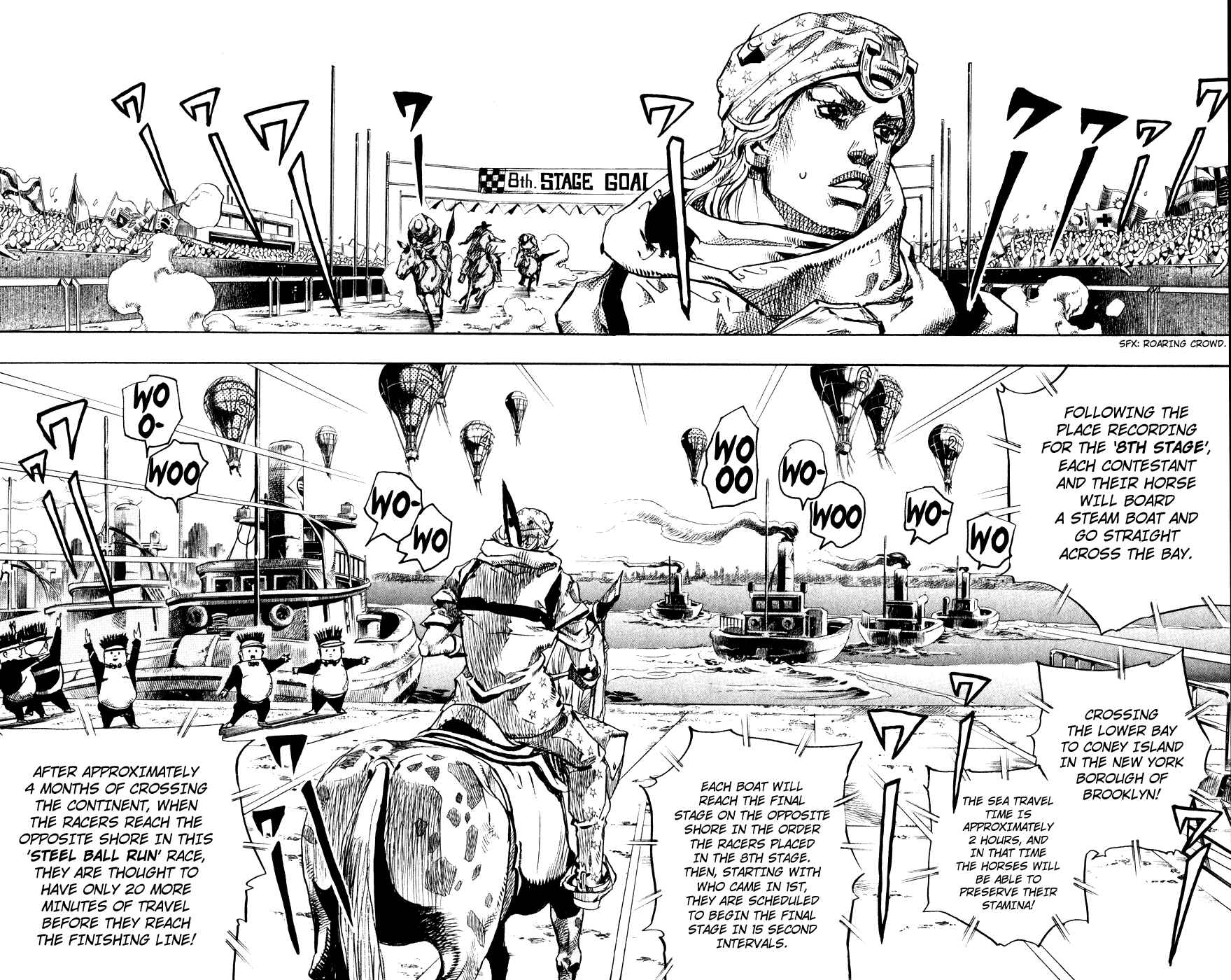 JoJo no Kimyou na Bouken: Part 7 - Steel Ball Run Chapter 91 - Page 22