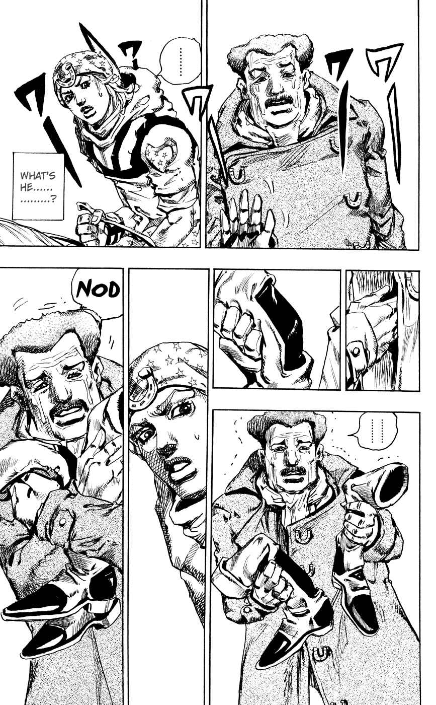 JoJo no Kimyou na Bouken: Part 7 - Steel Ball Run Chapter 91 - Page 33