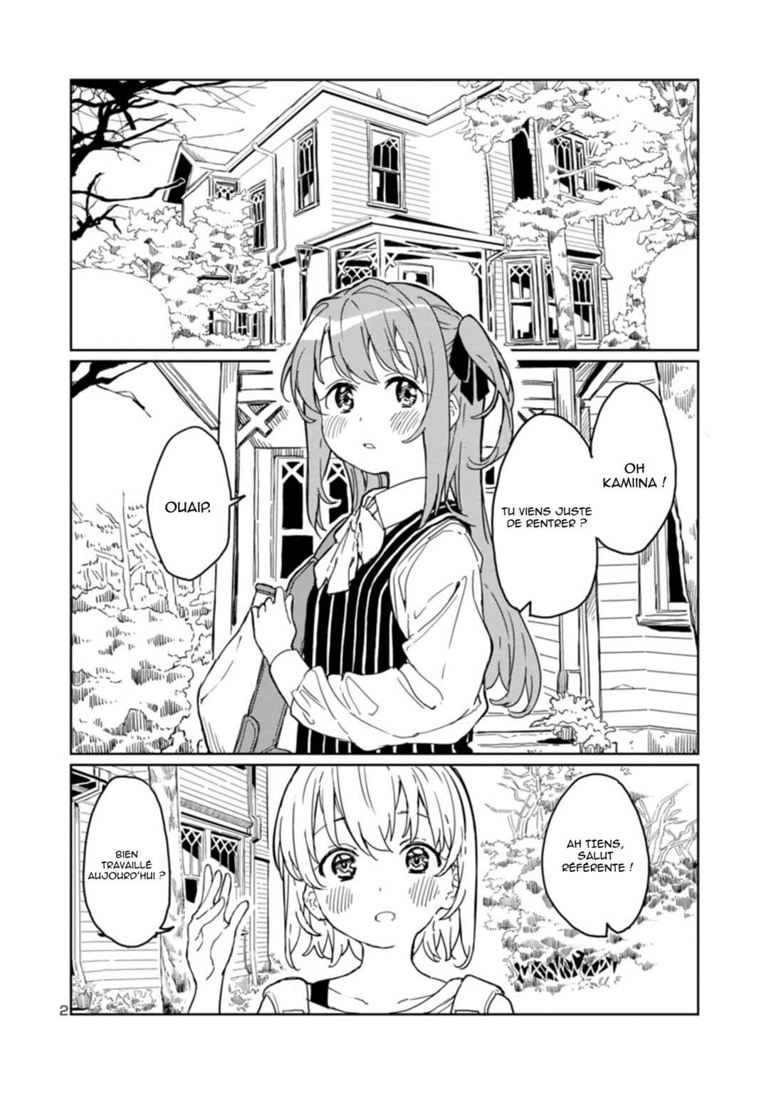 Kamiina Botan, Yoeru Sugata wa Yuri no Hana Chapter 2 - Page 2