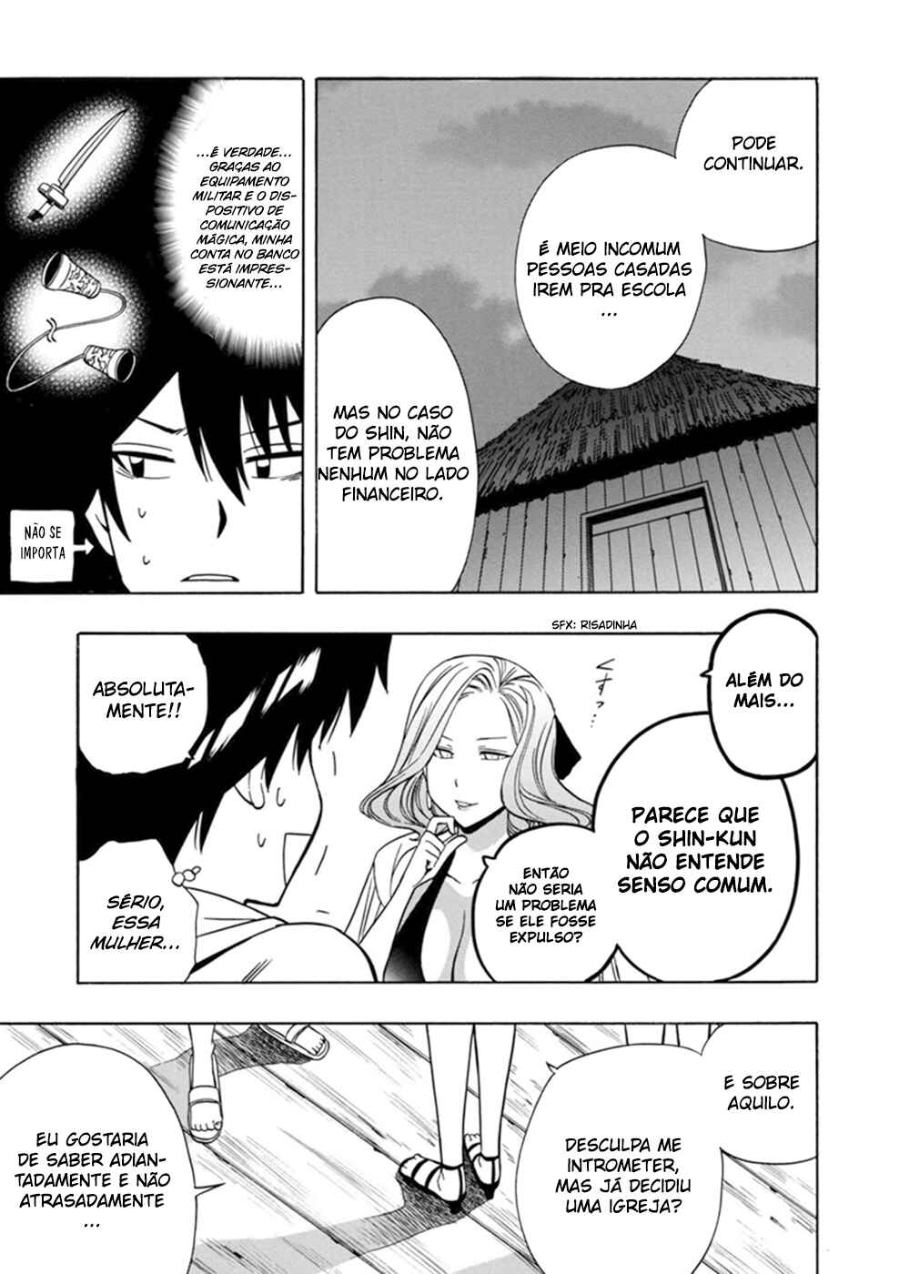 Kenja no Mago Chapter 28 - Page 10