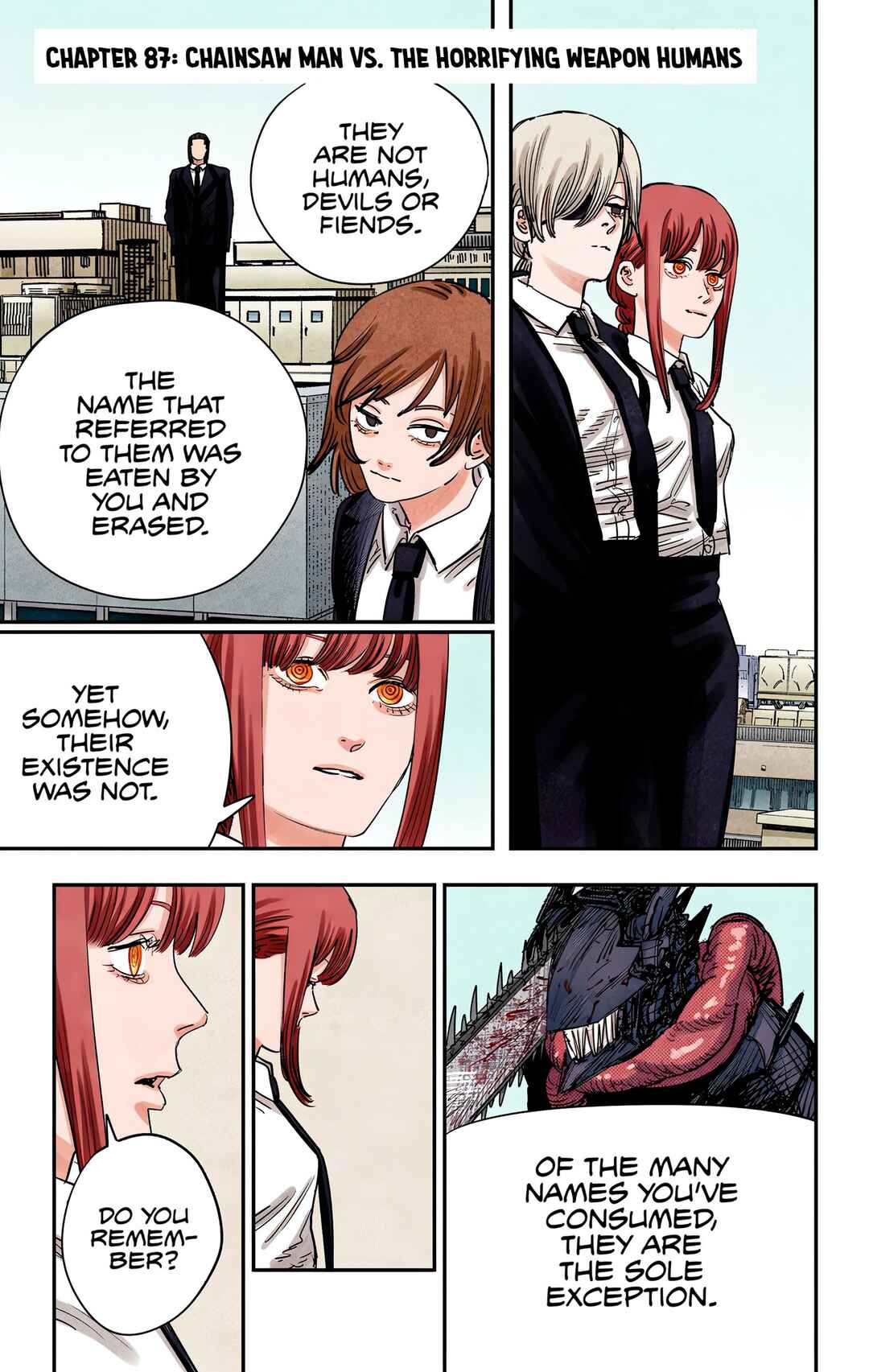 Chainsaw Man (Official Colored) Chapter 87 - Page 1