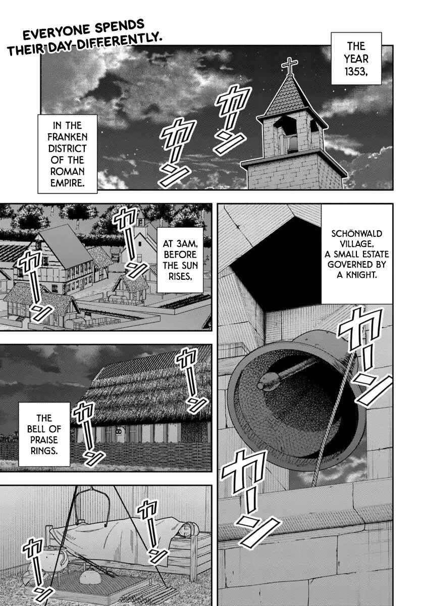 Pest ga Aketara Asobimashou! ~Chuusei Europa Sekai to Gendai Bunmei Slow Life~ Chapter 2 - Page 1