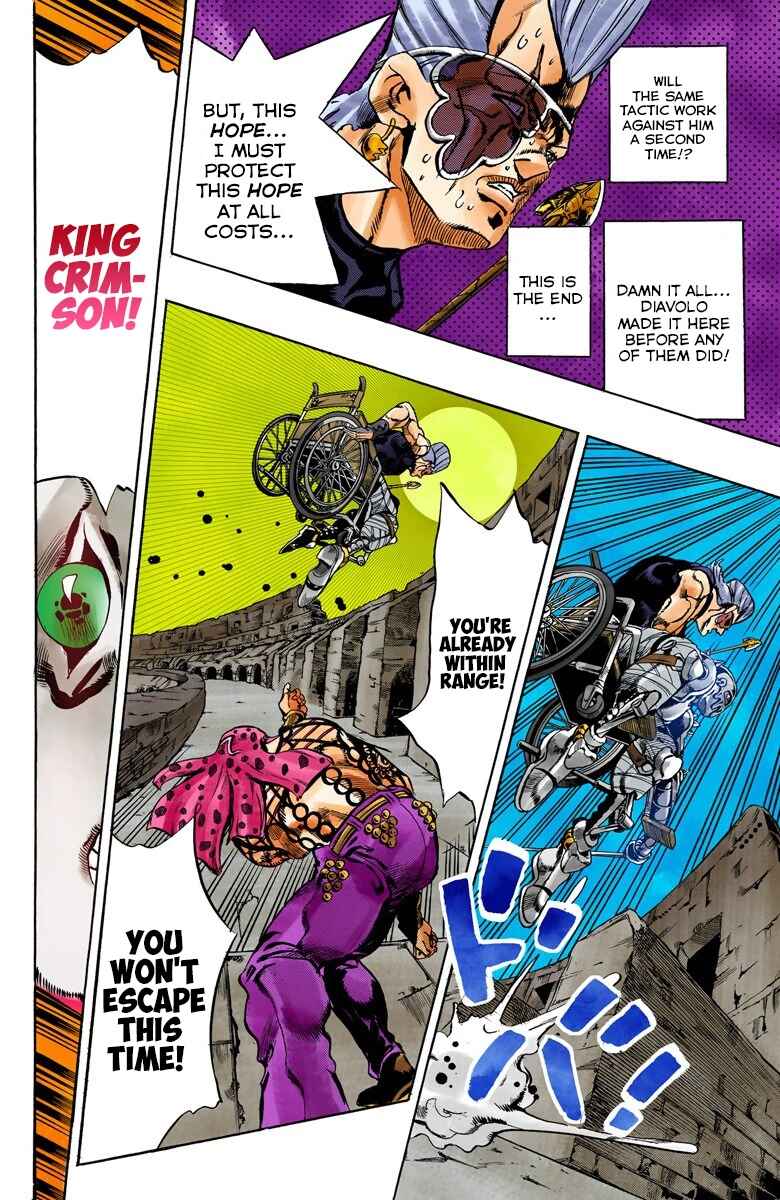 JoJo no Kimyou na Bouken: Part 5 - Ougon no Kaze Color-ban Chapter 131 - Page 13