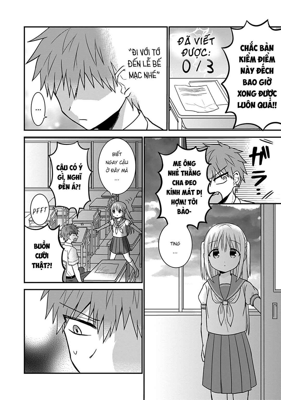 Kao ni Denai Kashiwada-san to Kao ni Deru Oota-kun Chapter 45 - Page 8