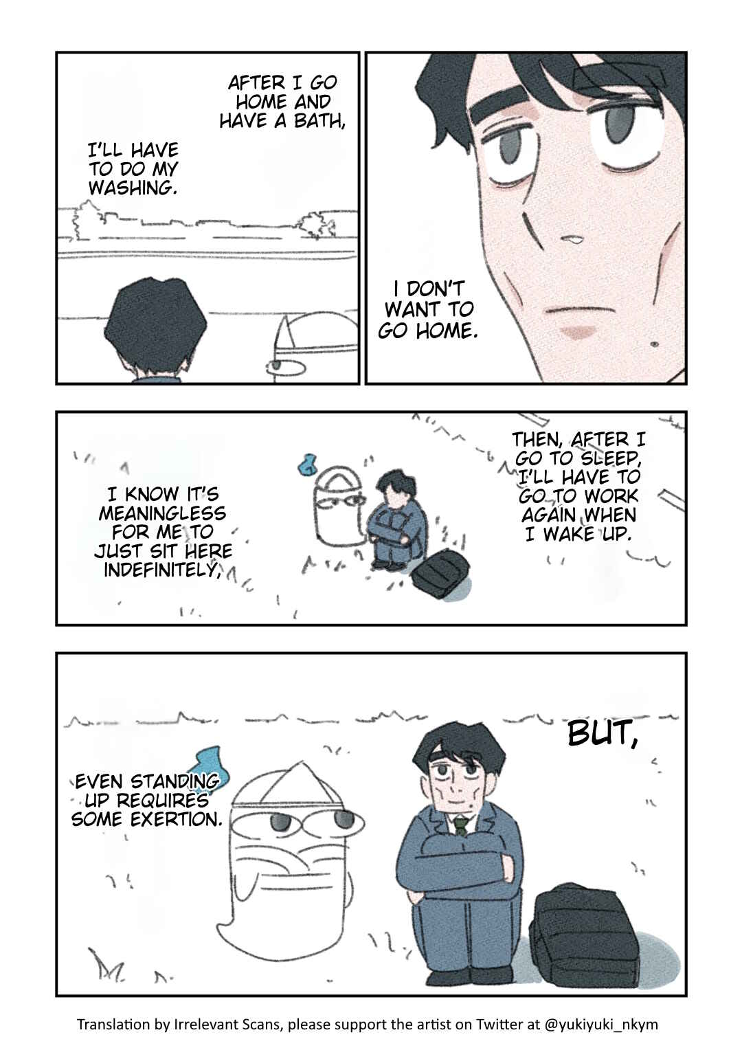 Yuurei to Tsukareta Kaishain Chapter 19 - Page 2