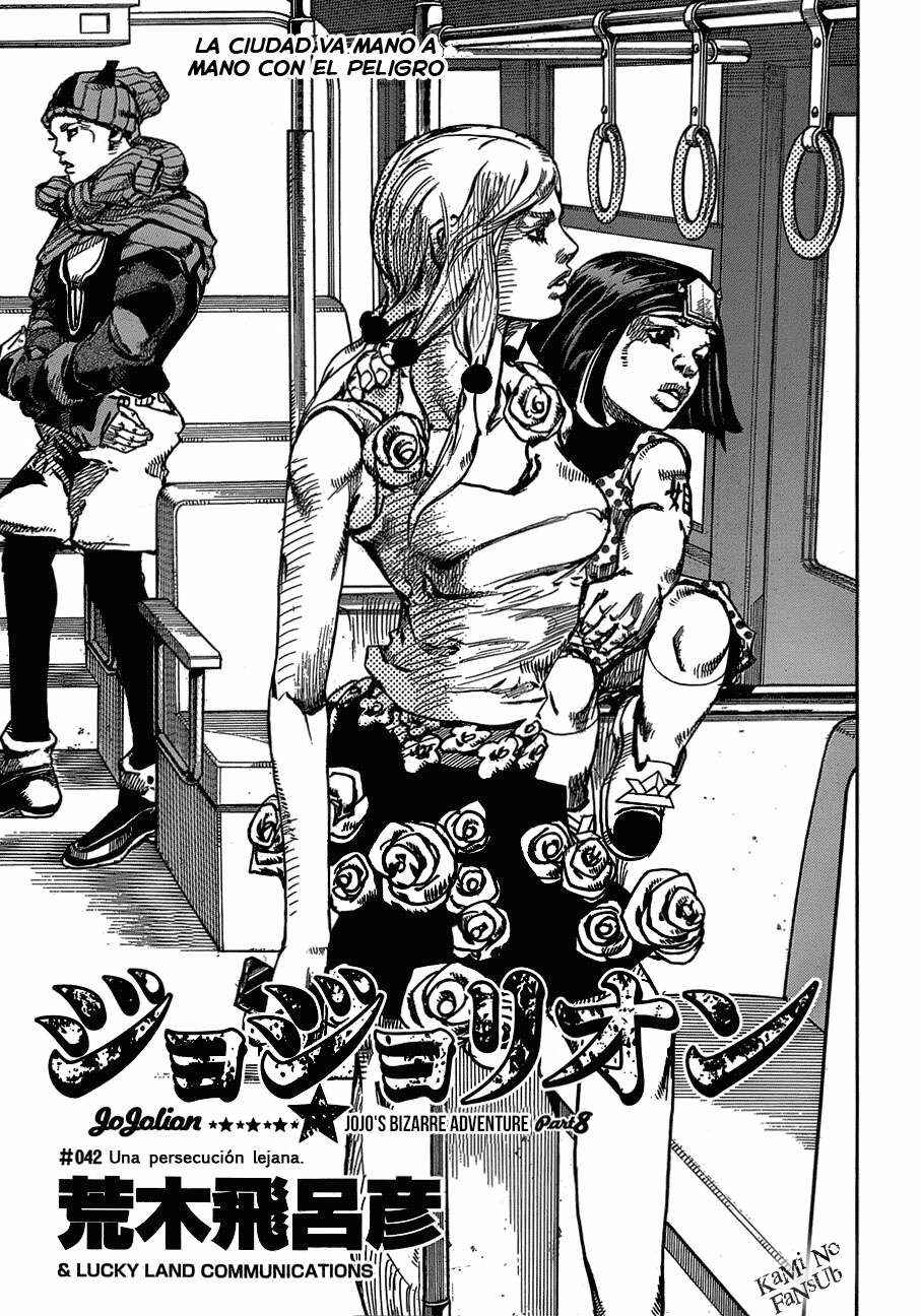 JoJo no Kimyou na Bouken: Part 8 - JoJolion Chapter 42 - Page 2