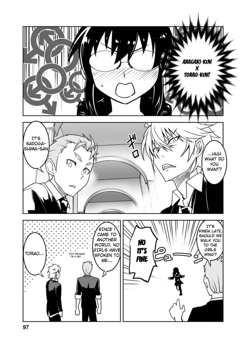 Class Ten'i de Ore dake Haburareta node, Doukyuusei Harem Tsukuru koto ni shita Chapter 19.1 - Page 9