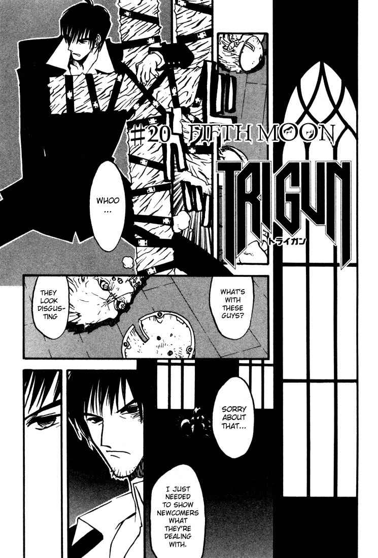 Trigun Chapter 20 - Page 1