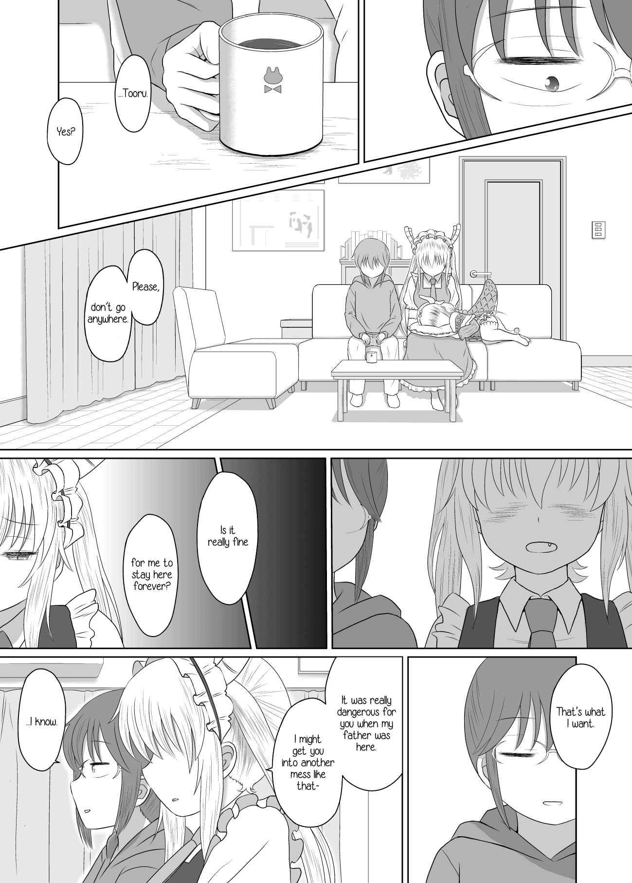 Kobayashi-san Chi no Maid Dragon - Don't Call Me Chorogon: Expressing Your Love is Important. (Doujinshi) Chapter Oneshot - Page 5