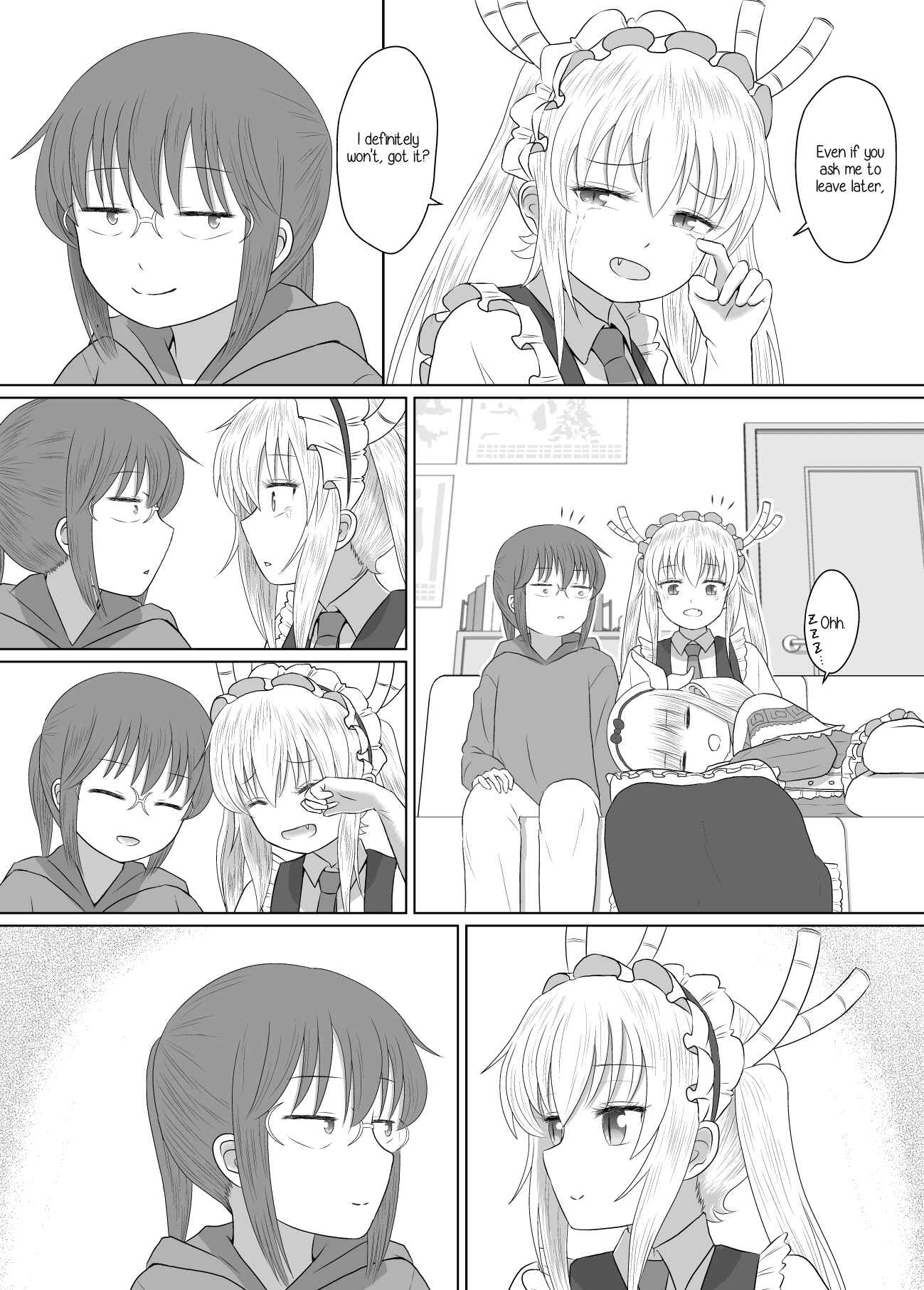 Kobayashi-san Chi no Maid Dragon - Don't Call Me Chorogon: Expressing Your Love is Important. (Doujinshi) Chapter Oneshot - Page 7