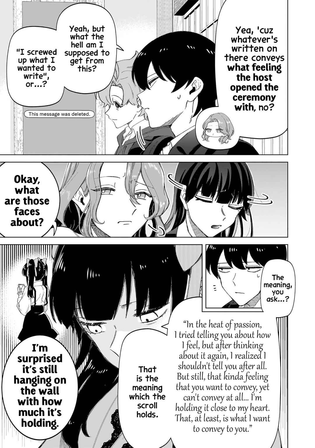 Shiretto Sugee Koto Itteru Gal. - Shiritsu Paranomaru Koukou no Nichijou Chapter 34 - Page 7