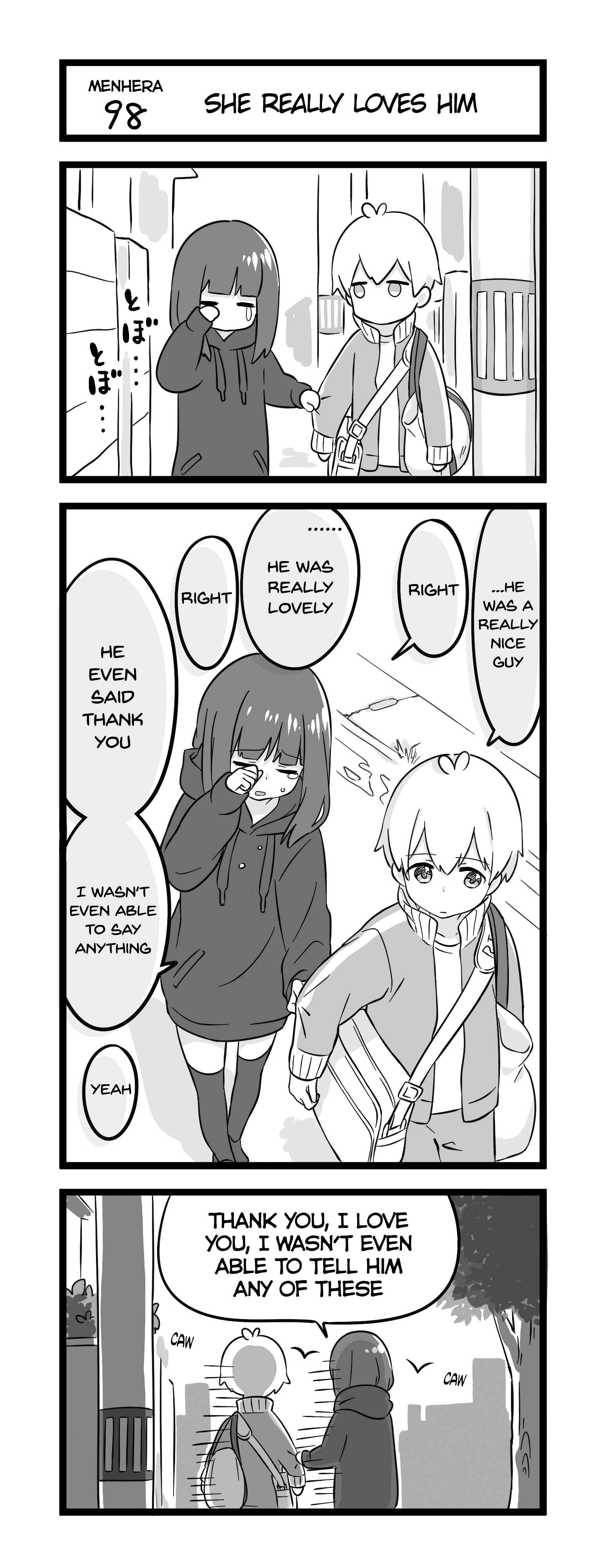 Menhera Shoujo Kurumi-chan Chapter 98 - Page 1