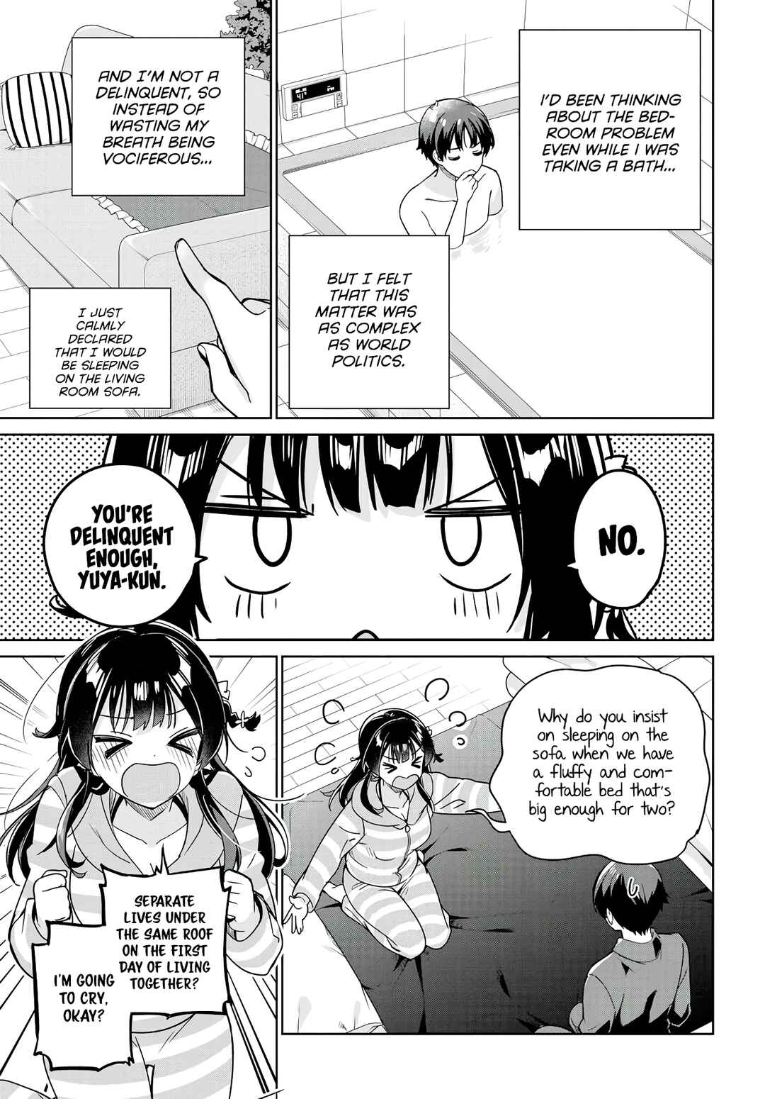 Ryoushin no Shakkin wo Katagawari Shite Morau Jouken wa Nihon Ichi Kawaii Joshikousei to Issho ni Kurasu Koto deshita. Chapter 7 - Page 4