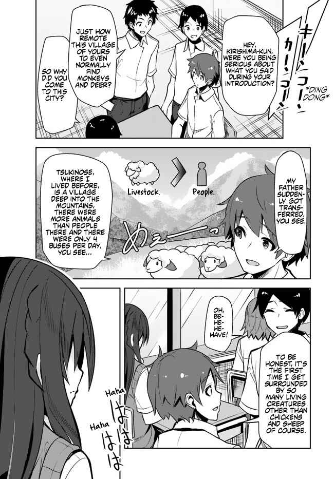Tenkousaki no Seiso Karen na Bishoujo ga, Mukashi Danshi to Omotte Issho ni Asonda Osananajimi datta Ken Chapter 1 - Page 9