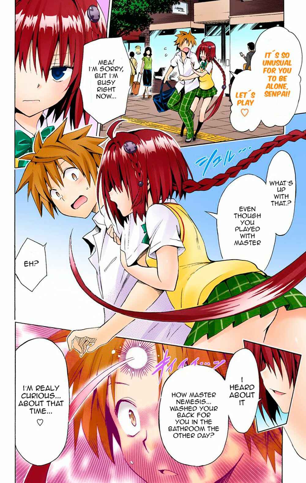 To Love Ru Darkness (Official Colored) Chapter 30 - Page 10