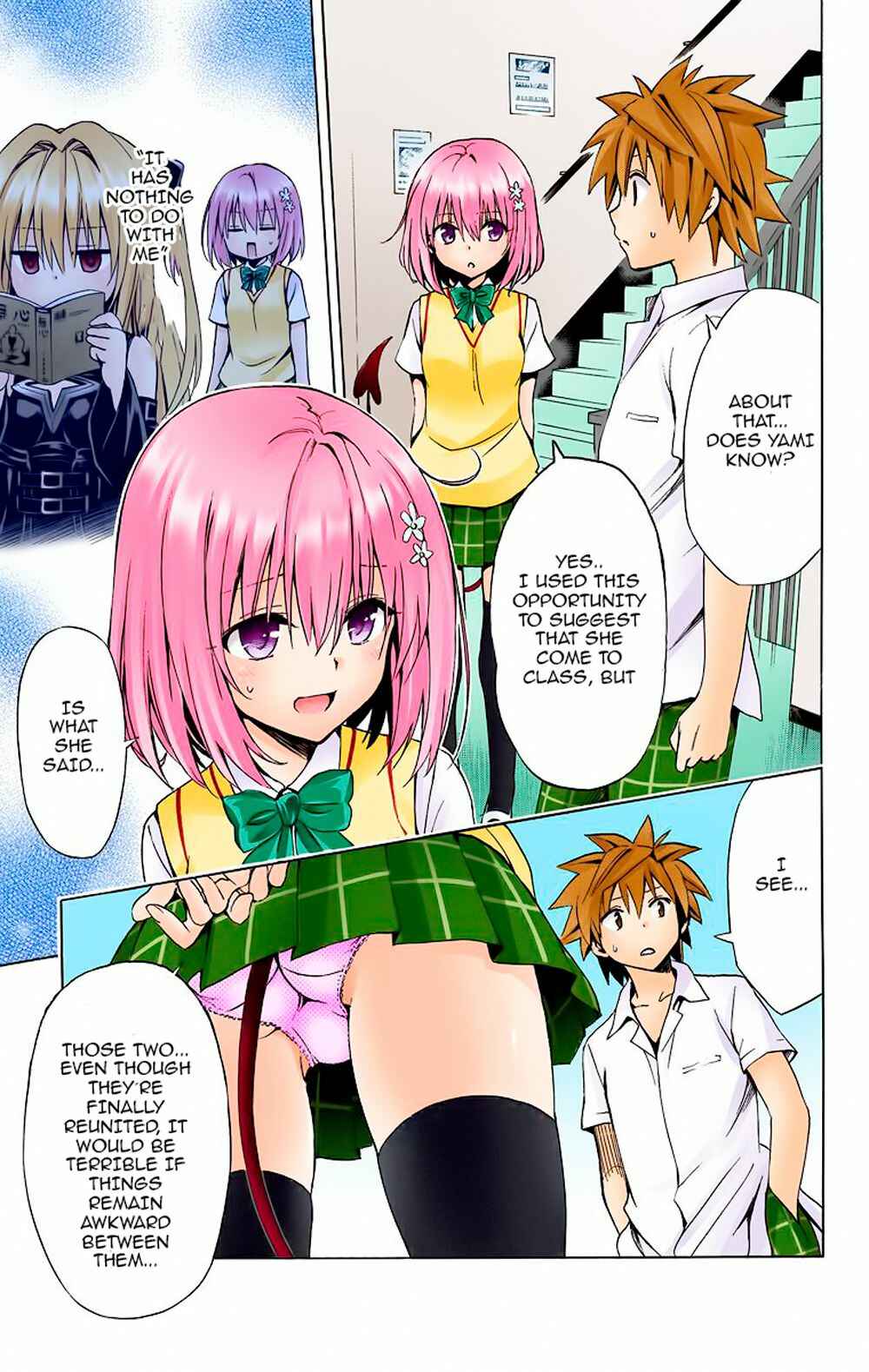 To Love Ru Darkness (Official Colored) Chapter 30 - Page 7